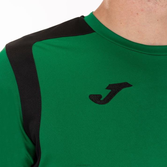 Joma 82P4R4142 أخضر أسود بطولة القميص بأكمام طويلة v رجال