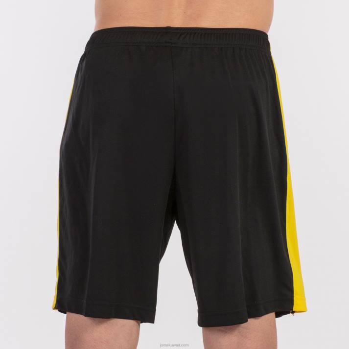 Joma 82P4R4150 أصفر مسود شورت ماكسي رجال