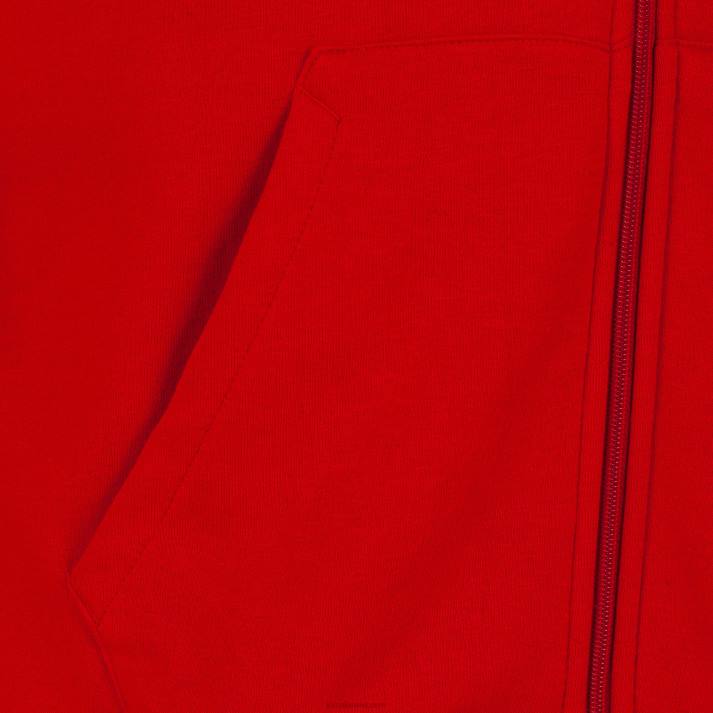 Joma 82P4R4152 أحمر سترة مقنعين في الحرم الجامعي ثالثا رجال