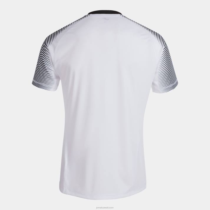 Joma 82P4R4171 أبيض قميص قصير الأكمام Hispa III رجال