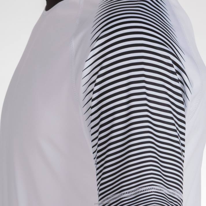 Joma 82P4R4171 أبيض قميص قصير الأكمام Hispa III رجال