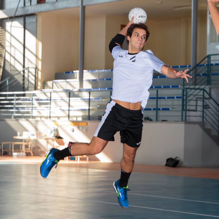 Joma 82P4R4171 أبيض قميص قصير الأكمام Hispa III رجال