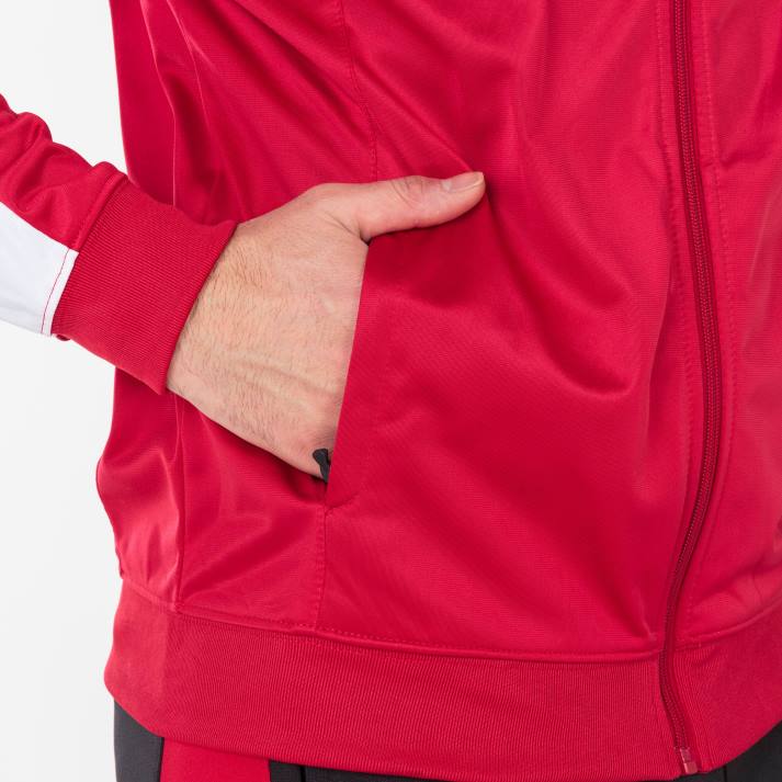 Joma 82P4R4189 احمر ابيض بطولة سترة الرابع رجال