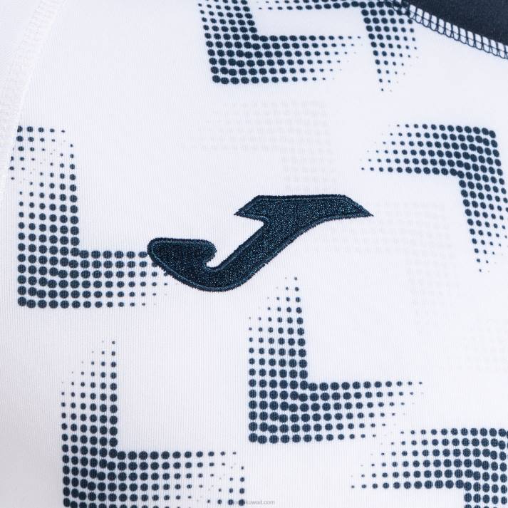 Joma 82P4R4191 أبيض قميص قصير كم 2 زي الاتحاد الاسباني للرجبي
