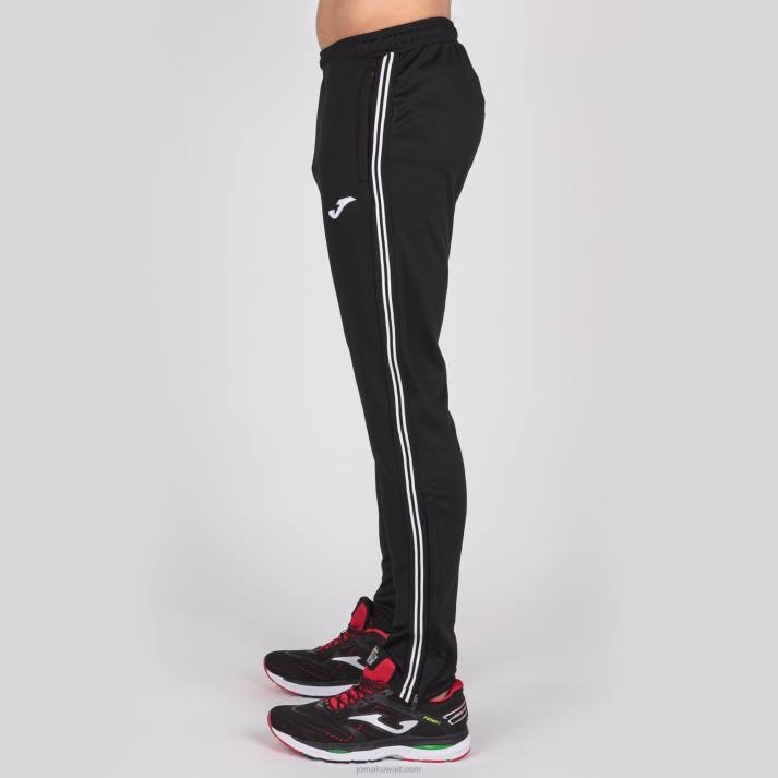 Joma 82P4R4200 أسود أبيض سروال طويل كلاسيكي رجال