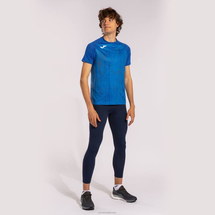 Joma 82P4R4221 الأزرق الملكي قميص قصير الأكمام النخبة التاسع رجال