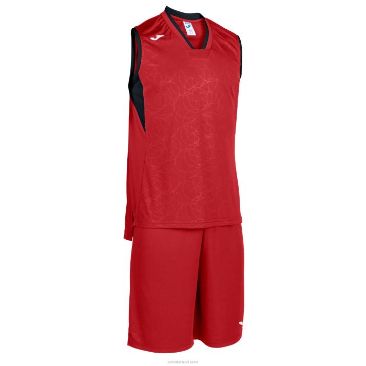 Joma 82P4R4242 أحمر أسود وضع الحرم الجامعي رجال