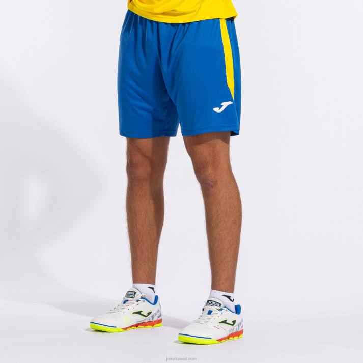 Joma 82P4R4248 الأزرق الملكي الأصفر السراويل غلاسكو رجال