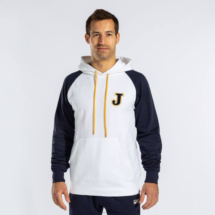 Joma 82P4R425 أبيض كحلي سترة مقنعين الشارع الحضري رجال