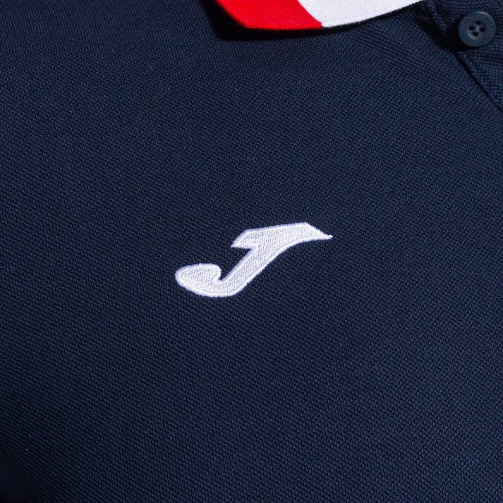 Joma 82P4R4262 الأزرق الداكن قميص بولو بأكمام قصيرة مريحة II رجال