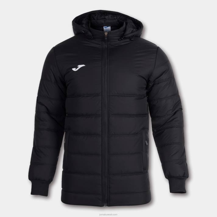Joma 82P4R4272 أسود anorak الحضرية الرابع رجال
