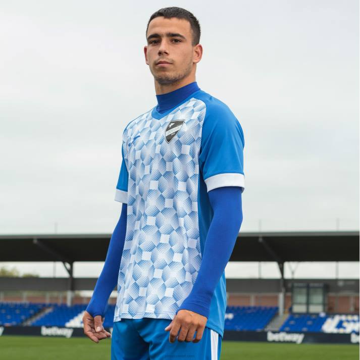 Joma 82P4R4280 أزرق ملكي أبيض قميص بأكمام قصيرة سوبر نوفا iii رجال