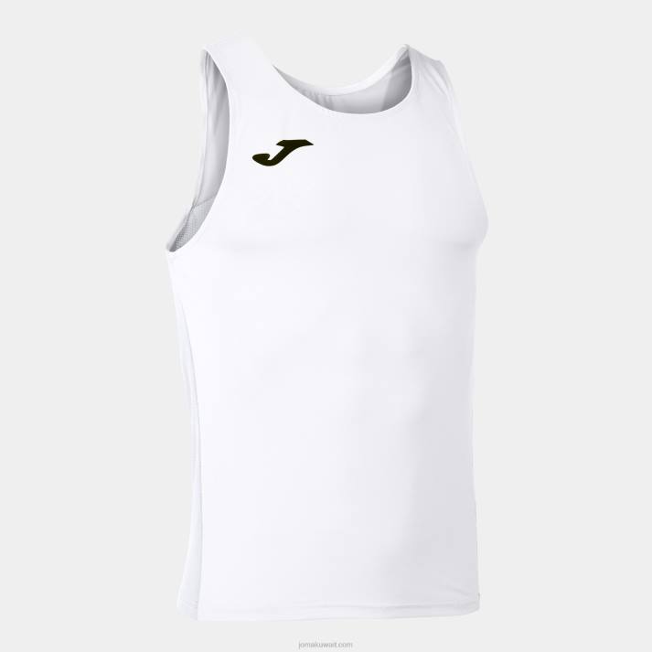 Joma 82P4R4284 أبيض أعلى الدبابة r الفائز رجال