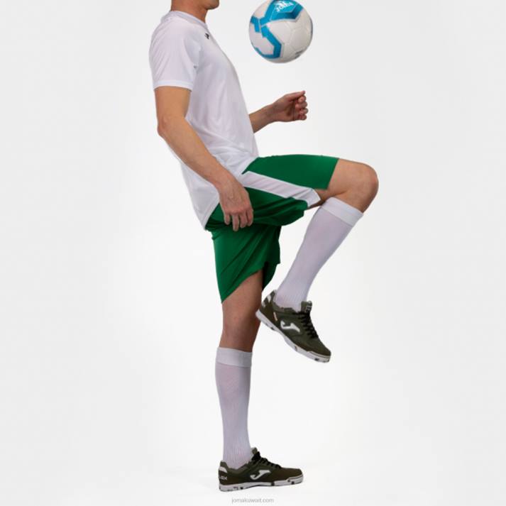 Joma 82P4R428 أبيض قميص قصير الأكمام كومبي رجال