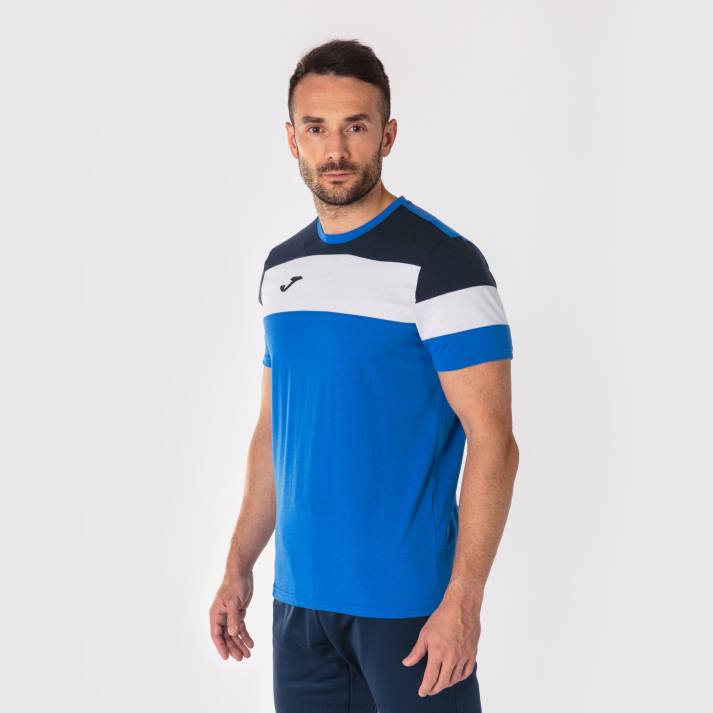 Joma 82P4R4294 الأزرق الملكي الأزرق الداكن قميص بأكمام قصيرة طاقم رابعا رجال