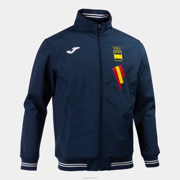 Joma 82P4R4298 الأزرق الداكن لينة شل الترفيه اللجنة الأولمبية الإسبانية
