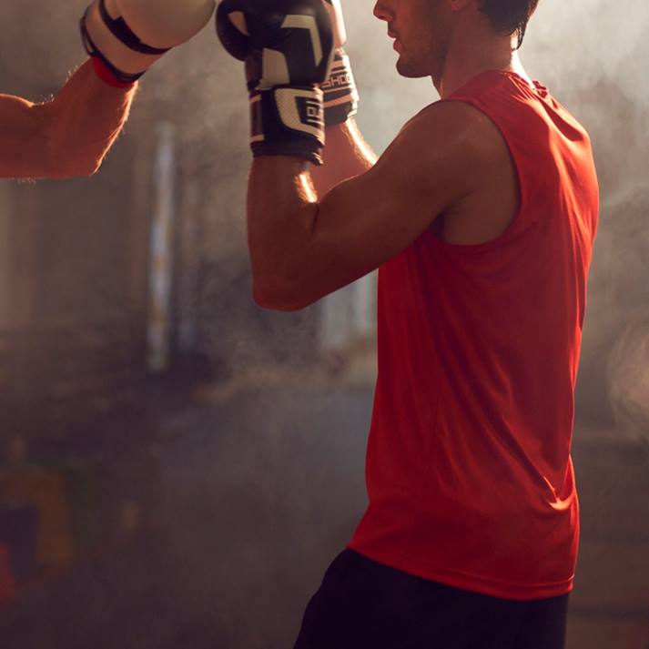 Joma 82P4R4318 أحمر بلا أكمام تي شيرت كومبي رجال