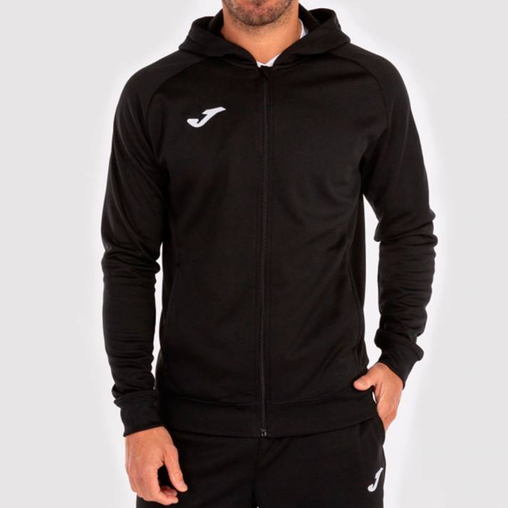 Joma 82P4R4339 أسود سترة مقنعين menfis رجال