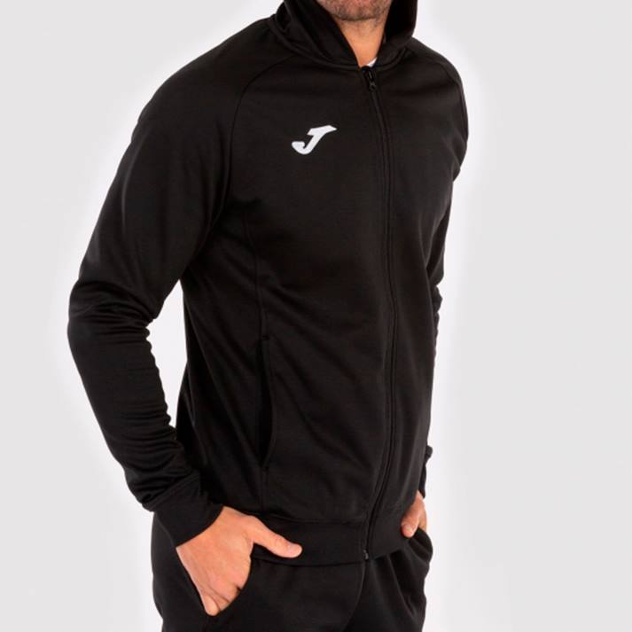 Joma 82P4R4339 أسود سترة مقنعين menfis رجال