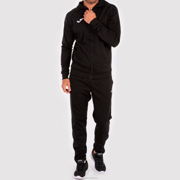 Joma 82P4R4339 أسود سترة مقنعين menfis رجال