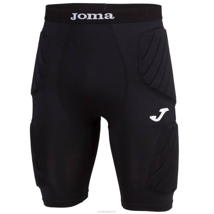 Joma 82P4R4345 أسود شورت بروتيك رجال