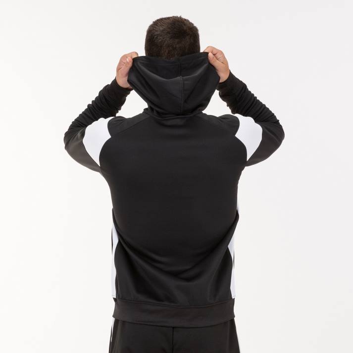 Joma 82P4R4346 أسود أبيض طاقم سترة مقنعين ثالثا رجال