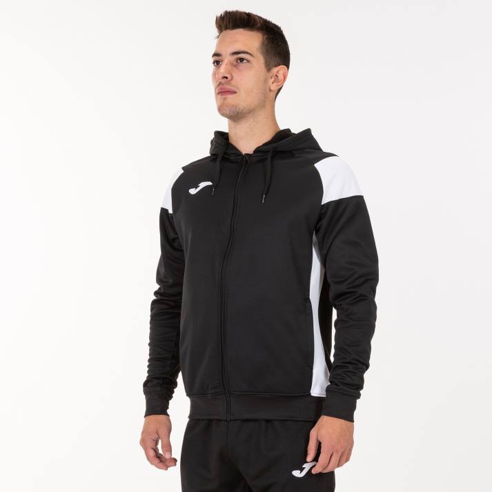 Joma 82P4R4346 أسود أبيض طاقم سترة مقنعين ثالثا رجال