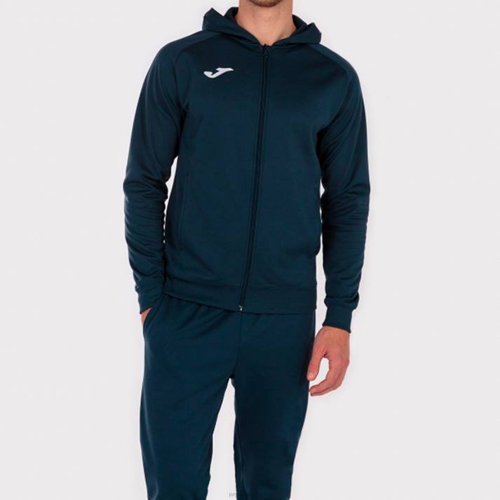 Joma 82P4R4349 الأزرق الداكن سترة مقنعين menfis رجال