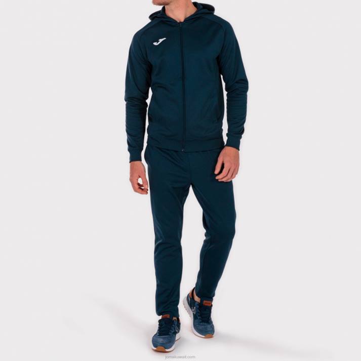 Joma 82P4R4349 الأزرق الداكن سترة مقنعين menfis رجال