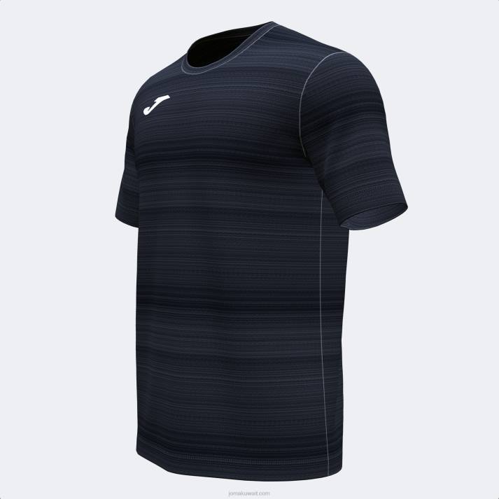 Joma 82P4R4374 أسود قميص بأكمام قصيرة grafity iii رجال