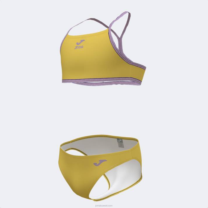 Joma 82P4R4380 أصفر فتاة بيكيني سانتا مونيكا