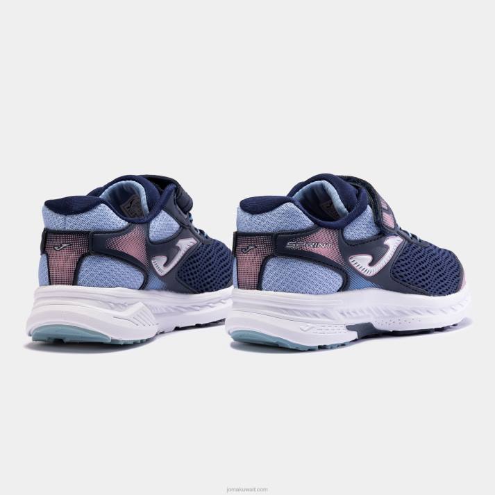 Joma 82P4R4382 الأزرق الداكن السماء الزرقاء حذاء الجري j.sprint jr 23 جونيور