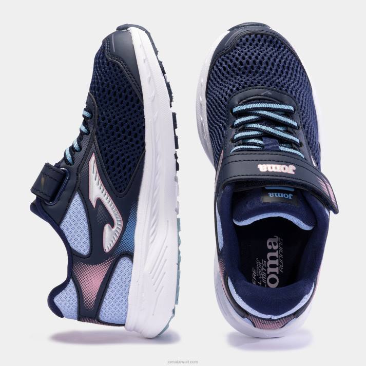 Joma 82P4R4382 الأزرق الداكن السماء الزرقاء حذاء الجري j.sprint jr 23 جونيور