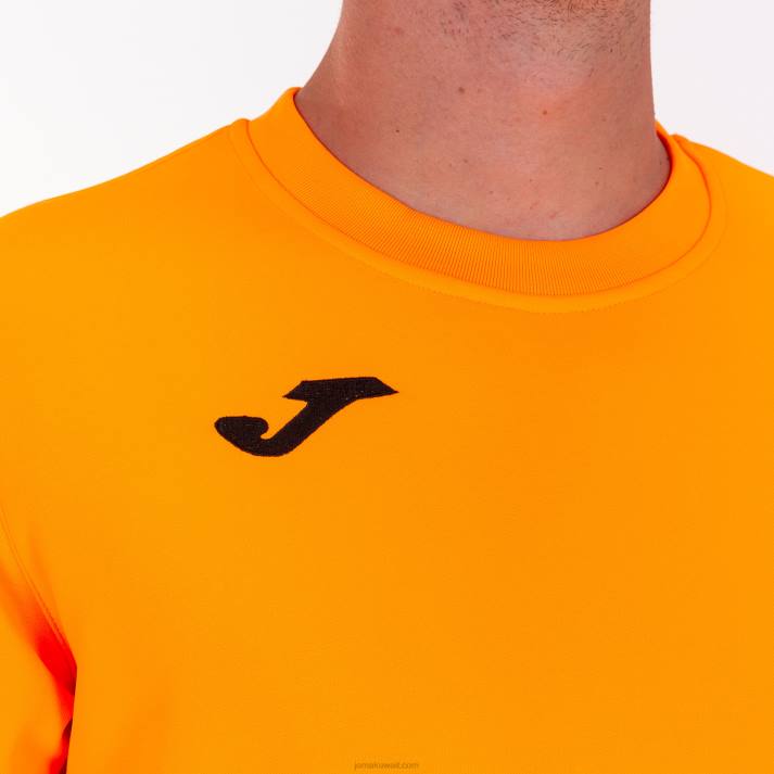 Joma 82P4R4383 الفلورسنت البرتقالي قميص من النوع الثقيل القاهرة الثاني رجال