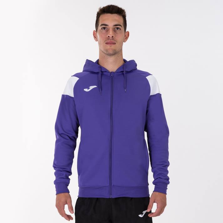 Joma 82P4R4386 أبيض أرجواني طاقم سترة مقنعين ثالثا رجال