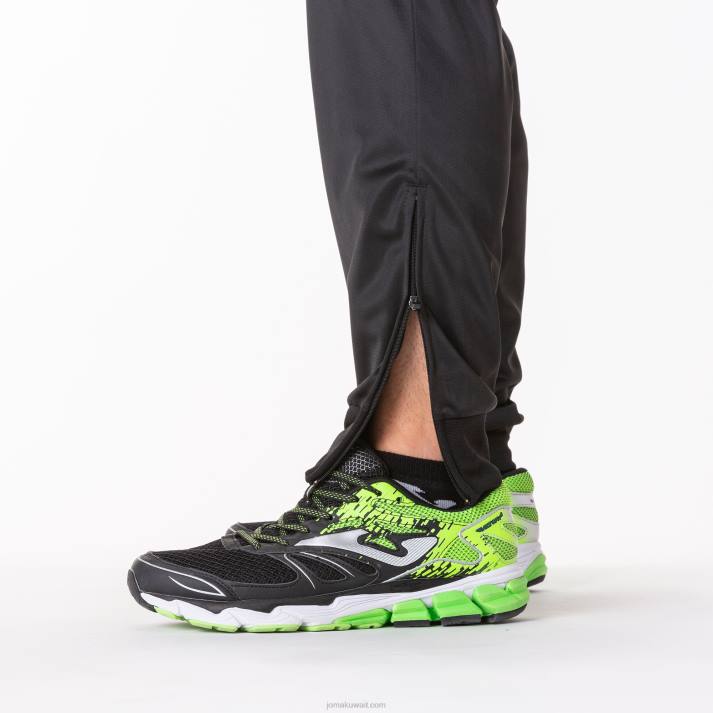 Joma 82P4R4392 أسود longs Pants estadio II رجال