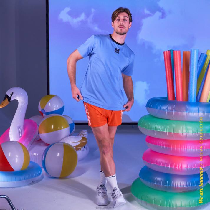 Joma 82P4R4407 البرتقالي طريق جذوع السباحة رجال