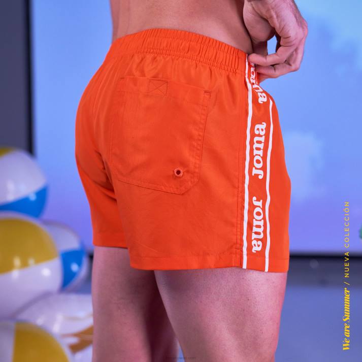 Joma 82P4R4407 البرتقالي طريق جذوع السباحة رجال