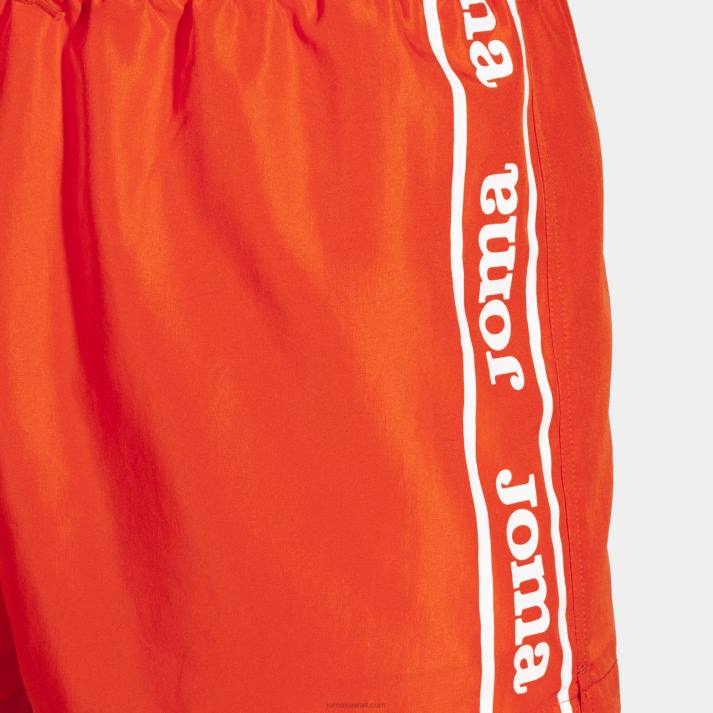 Joma 82P4R4407 البرتقالي طريق جذوع السباحة رجال