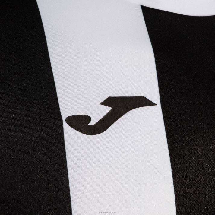 Joma 82P4R441 أبيض أسود قميص طويل الاكمام انتر كلاسيك رجال