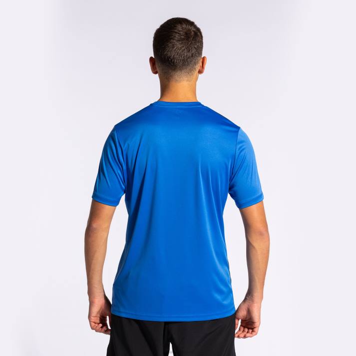 Joma 82P4R4460 الأزرق الملكي الأسود قميص بأكمام قصيرة inter iii رجال