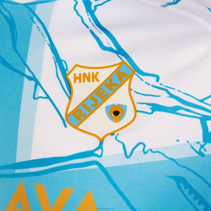 Joma 82P4R4465 ابيض اصفر قميص بأكمام قصيرة زي موحد رييكا 22/23