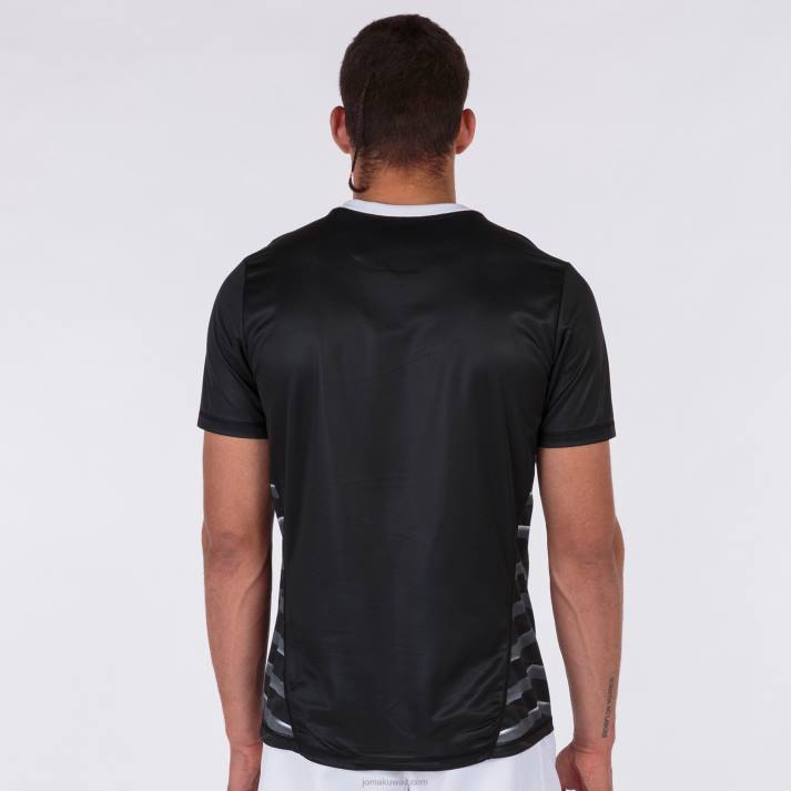 Joma 82P4R4488 أسود قميص بأكمام قصيرة MySkin Academy رجال