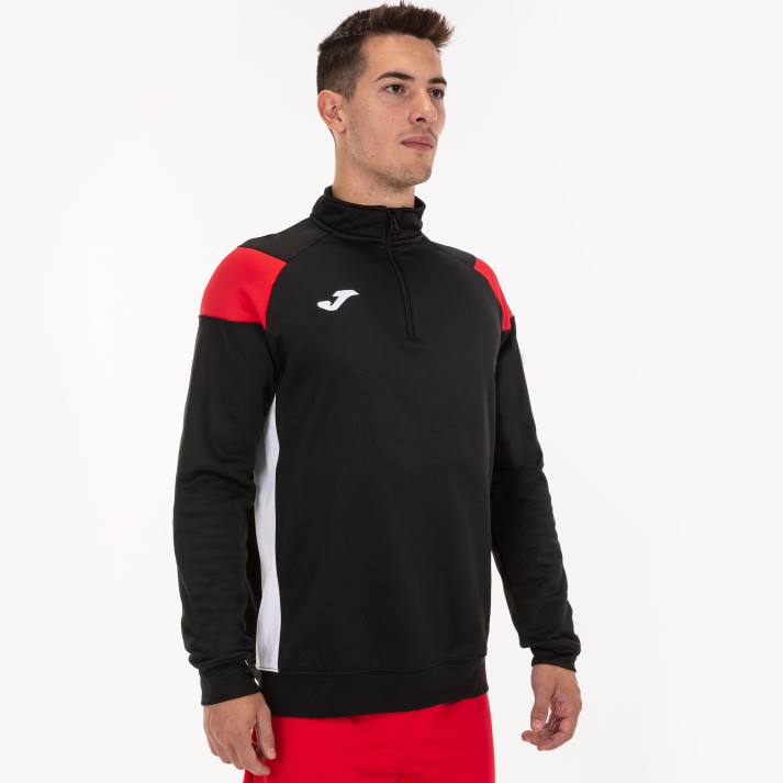 Joma 82P4R4491 أسود أحمر أبيض طاقم قميص من النوع الثقيل iii رجال