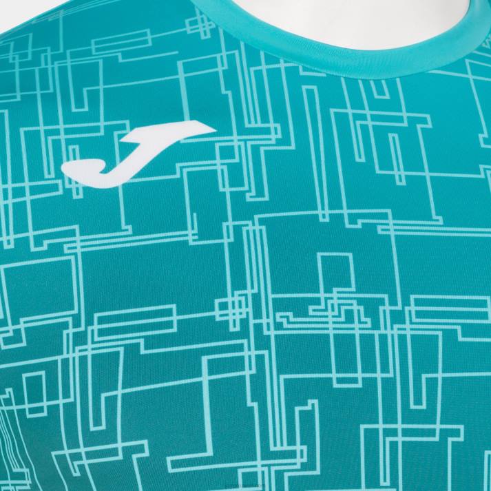 Joma 82P4R449 الفيروز قميص قصير الأكمام النخبة الثامن رجال