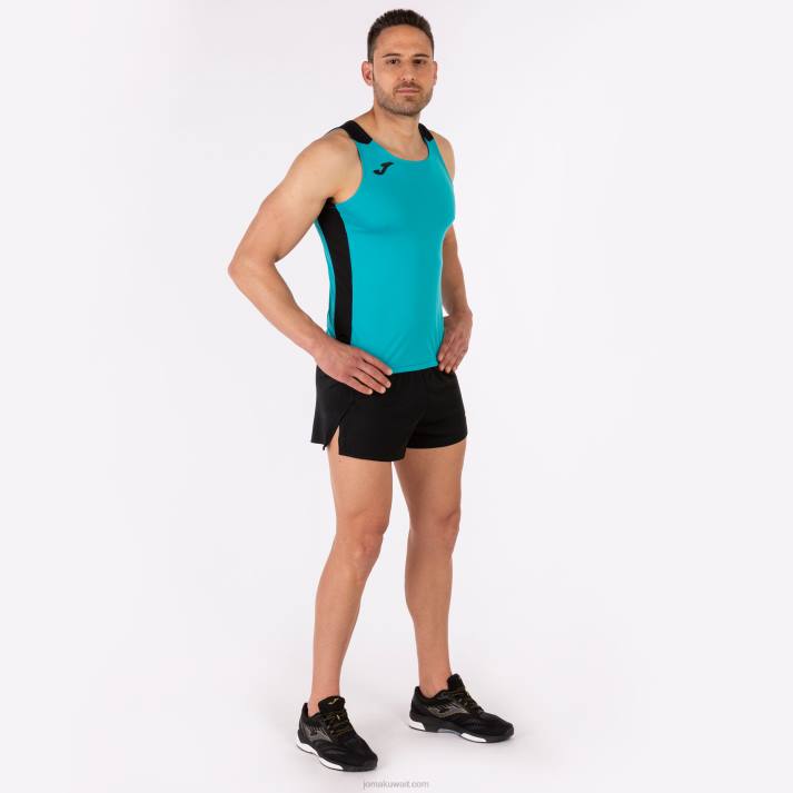 Joma 82P4R4508 الفيروز الأسود أعلى سجل للدبابات الثاني رجال