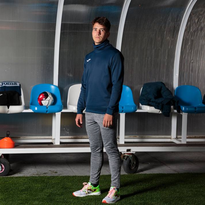 Joma 82P4R4518 الأزرق الداكن قميص من النوع الثقيل سينا رجال