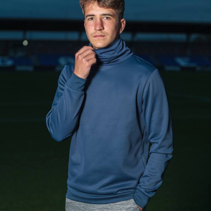 Joma 82P4R4518 الأزرق الداكن قميص من النوع الثقيل سينا رجال