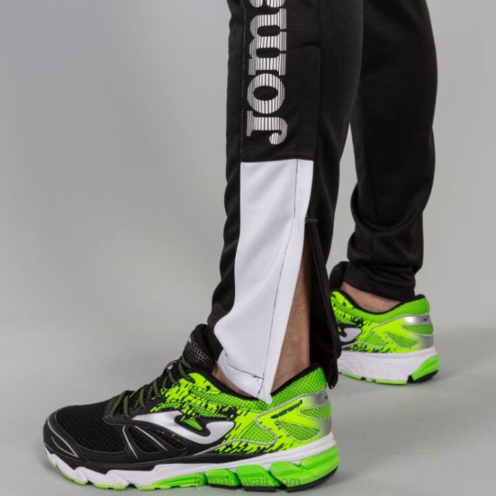 Joma 82P4R4519 أسود أبيض بطولة السراويل الطويلة الرابع رجال