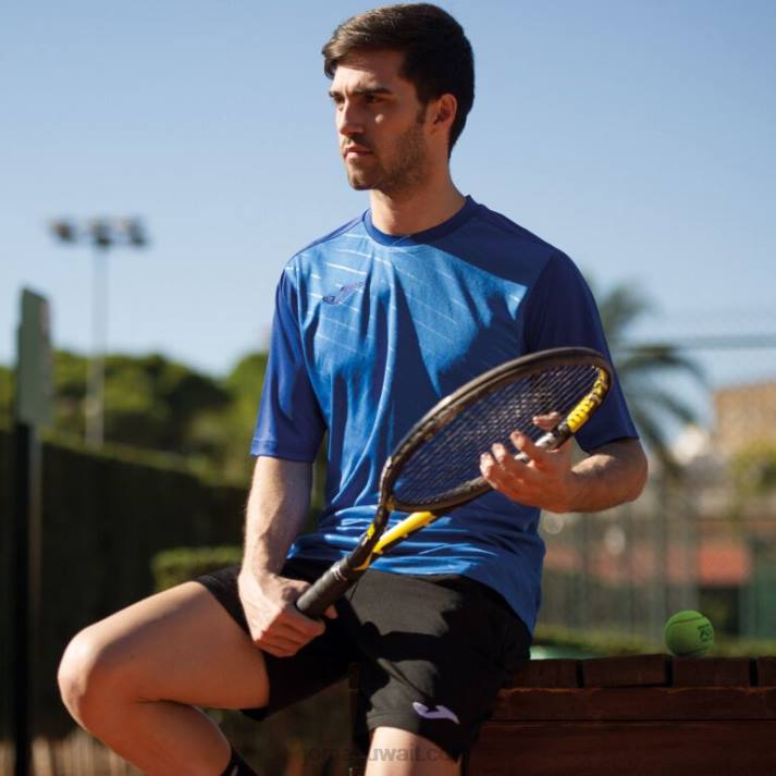 Joma 82P4R4520 الأزرق الملكي قميص بأكمام قصيرة torneo ii رجال